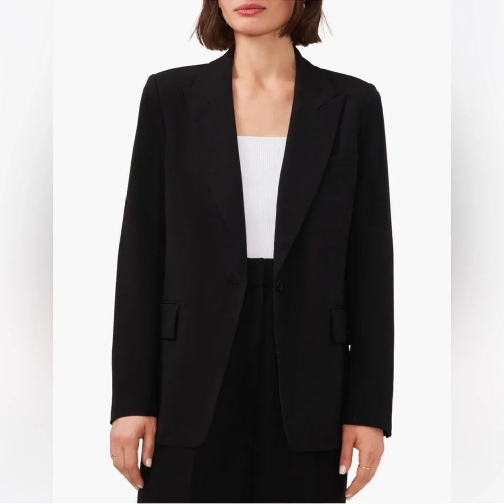Halogen Black Relaxed Single Button Blazer Size 10
NWT - Picture 11 of 14